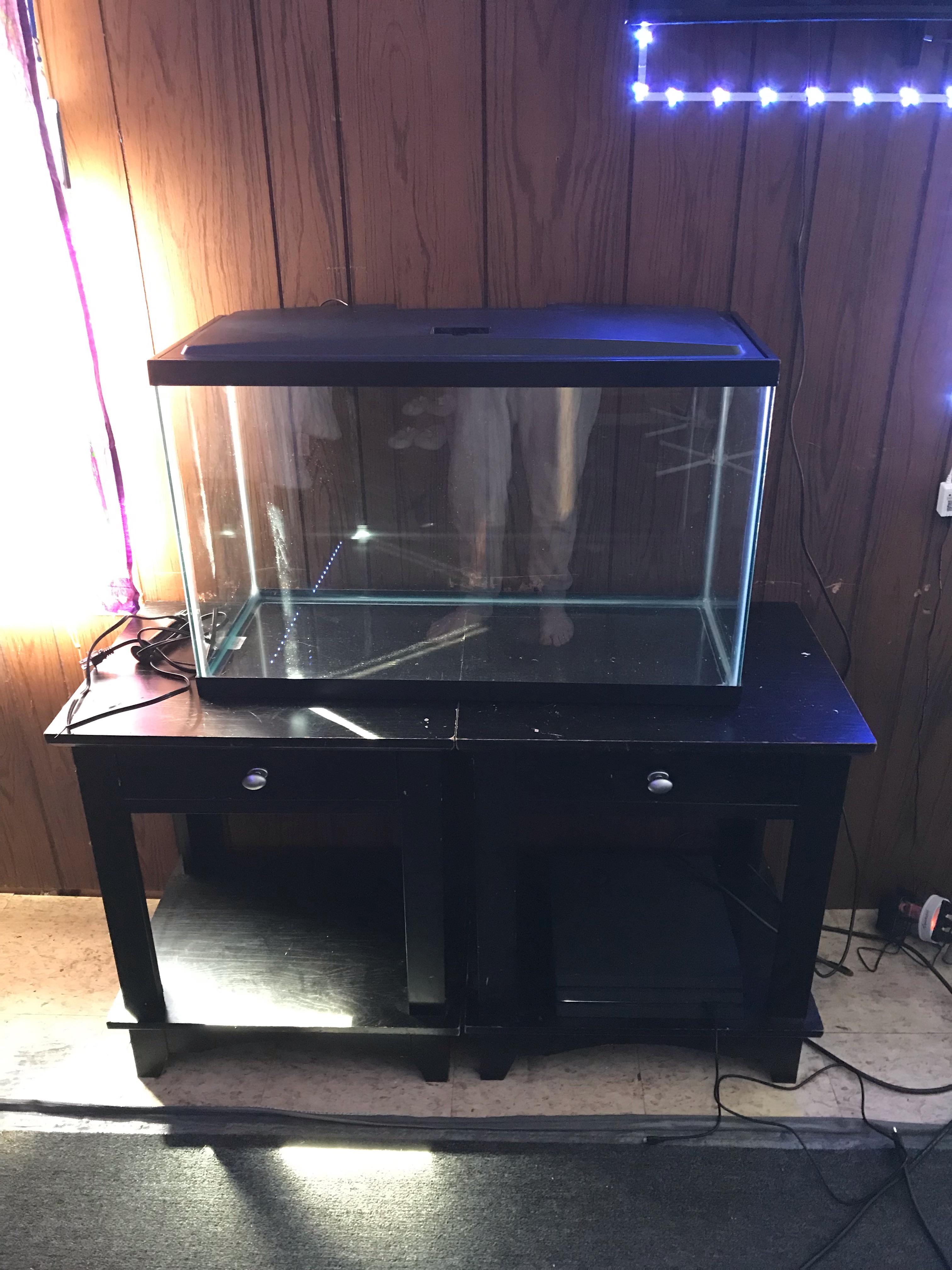 Completed 30 Gallon Aquarium Setup